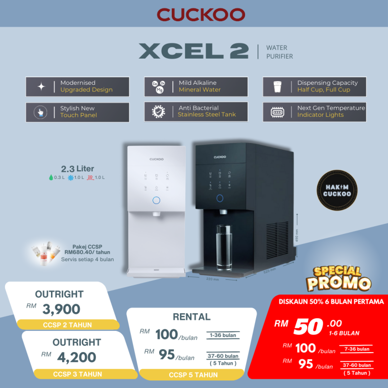 penapis air cuckoo terbaik